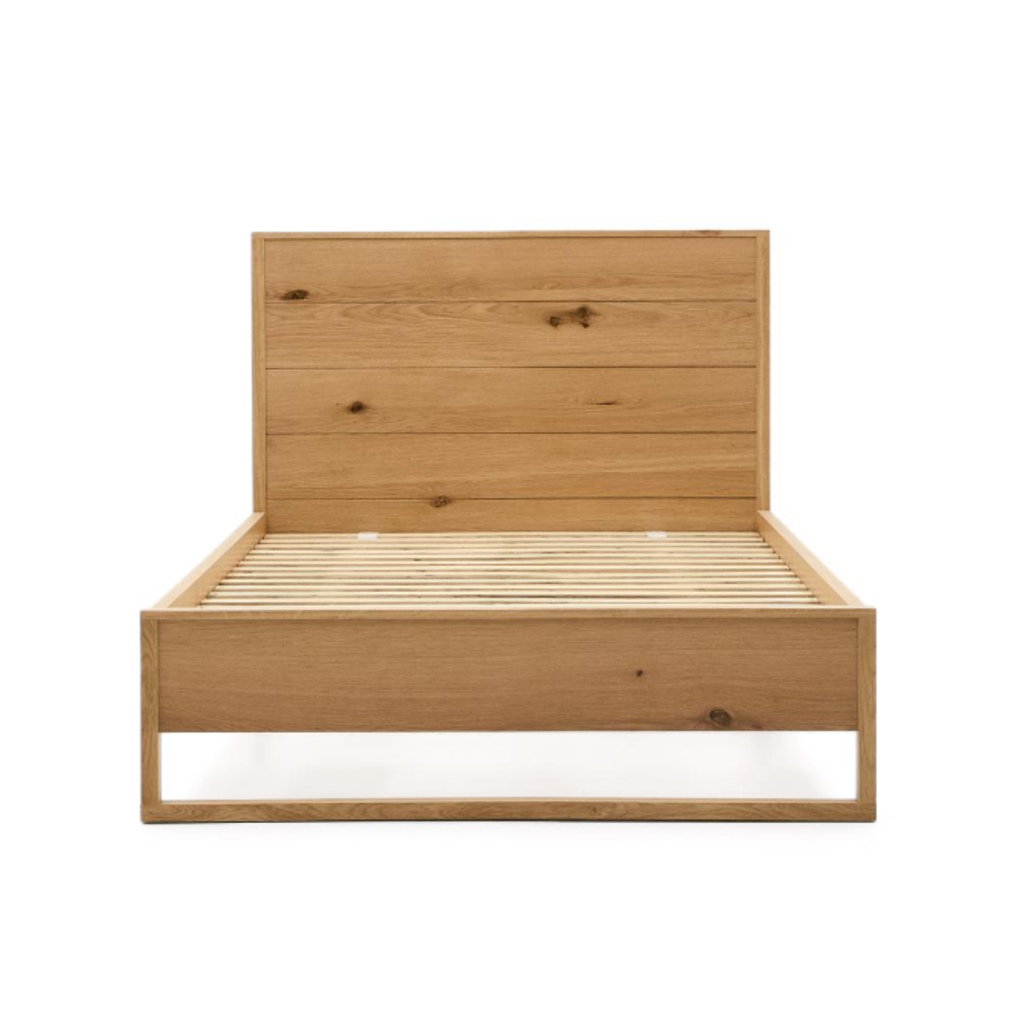 Single bed alguema oak veneer