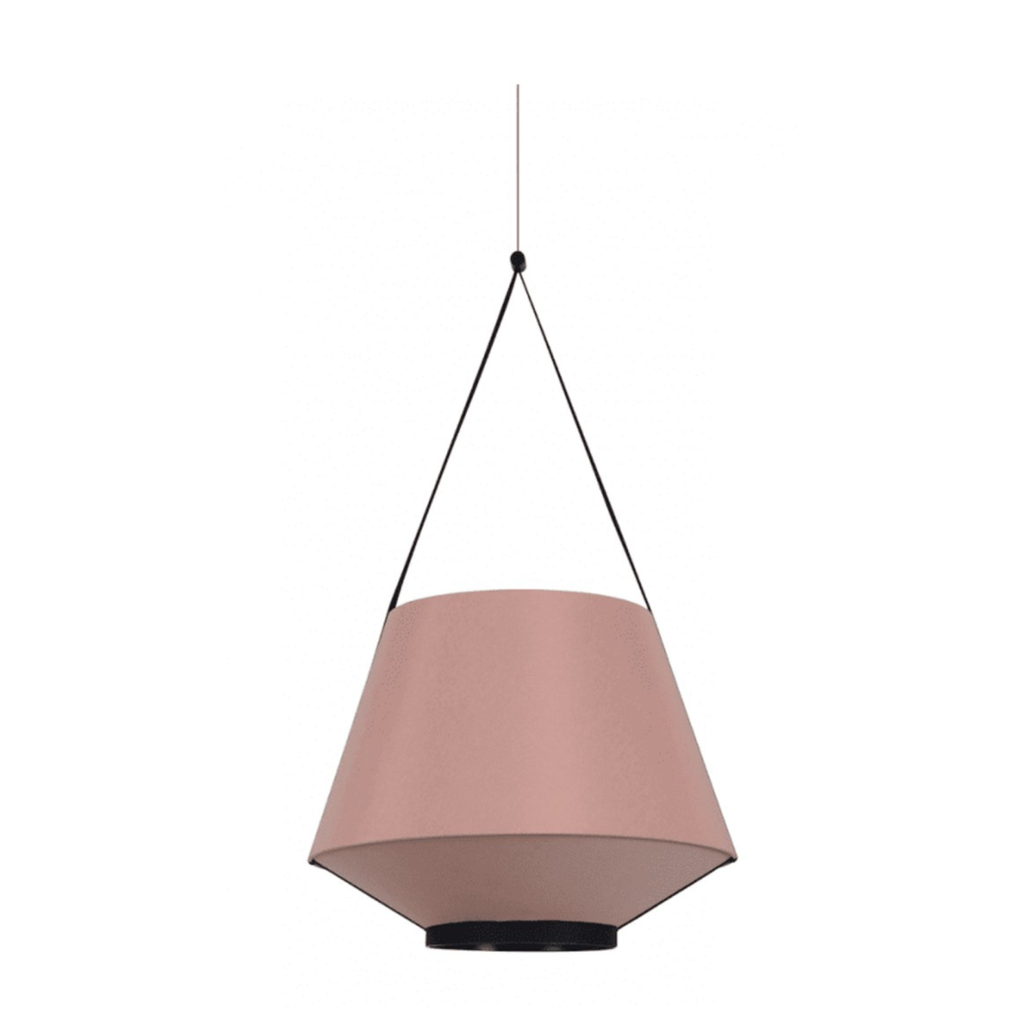 Carrie pink hanging lamp