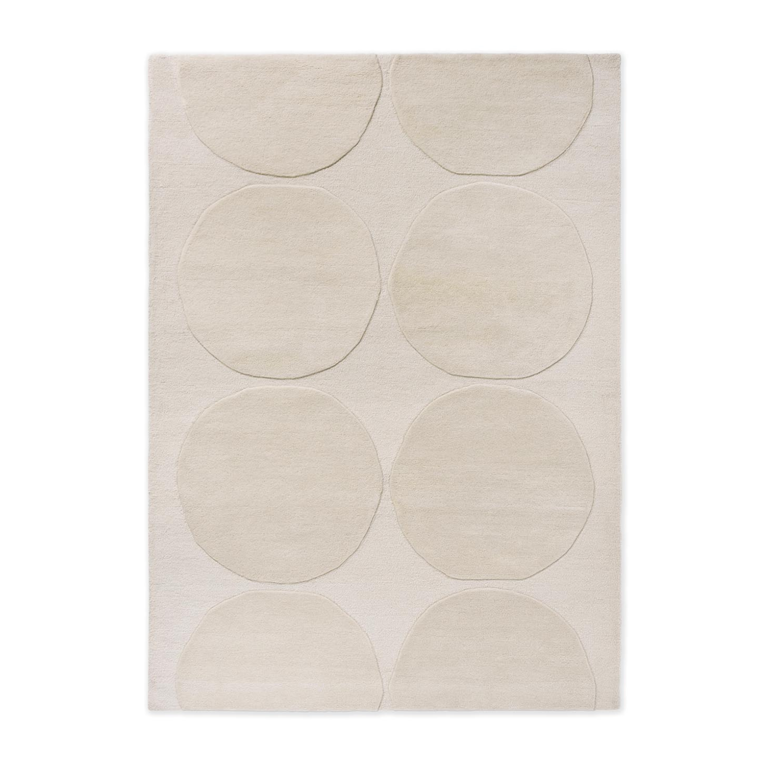 Isot kivet rug beige