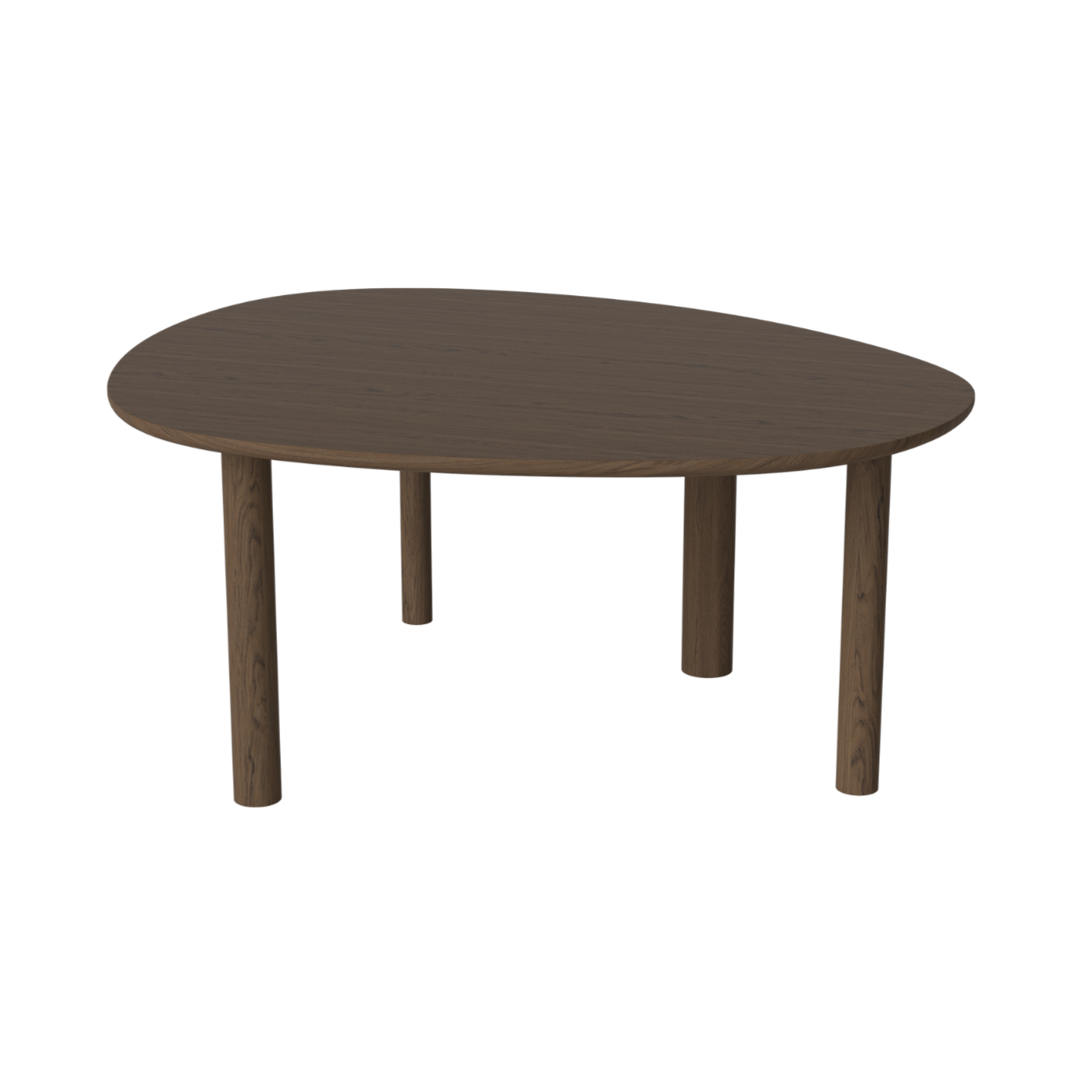 Latek table dark oak wood