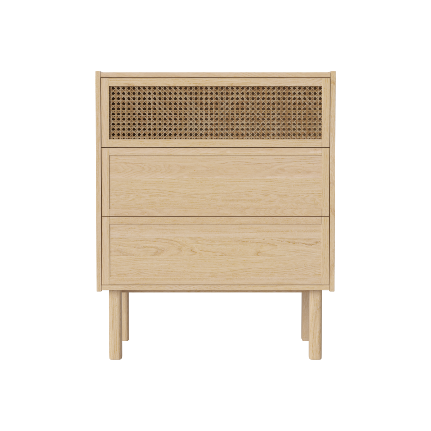 CANA chest of drawers bleached oak wood