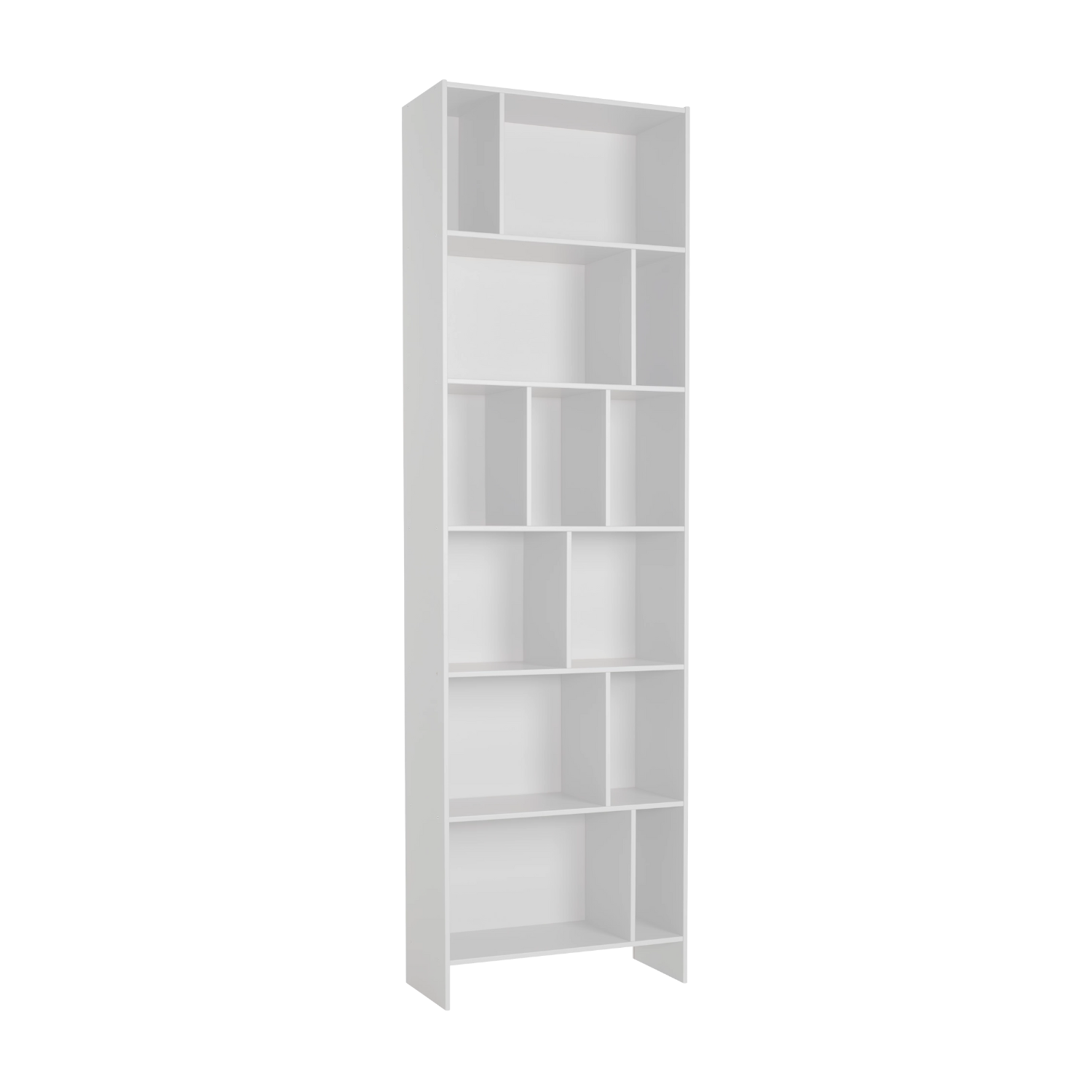 House bookcase white veneer