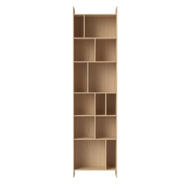 House book rack bleached veneer