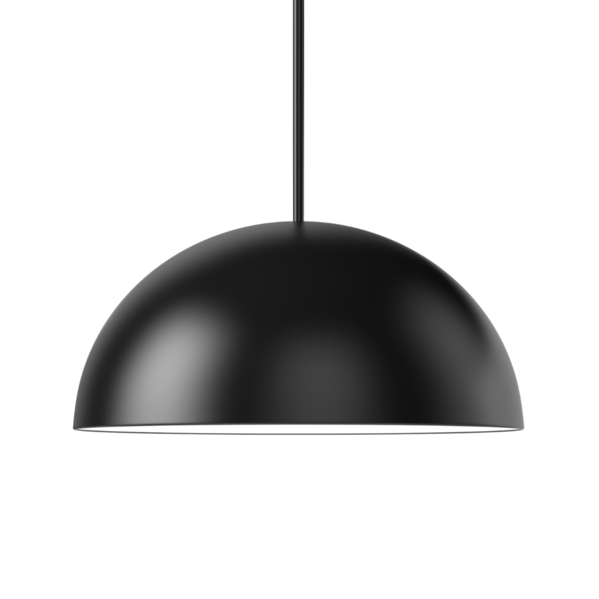 Aluna black hanging lamp