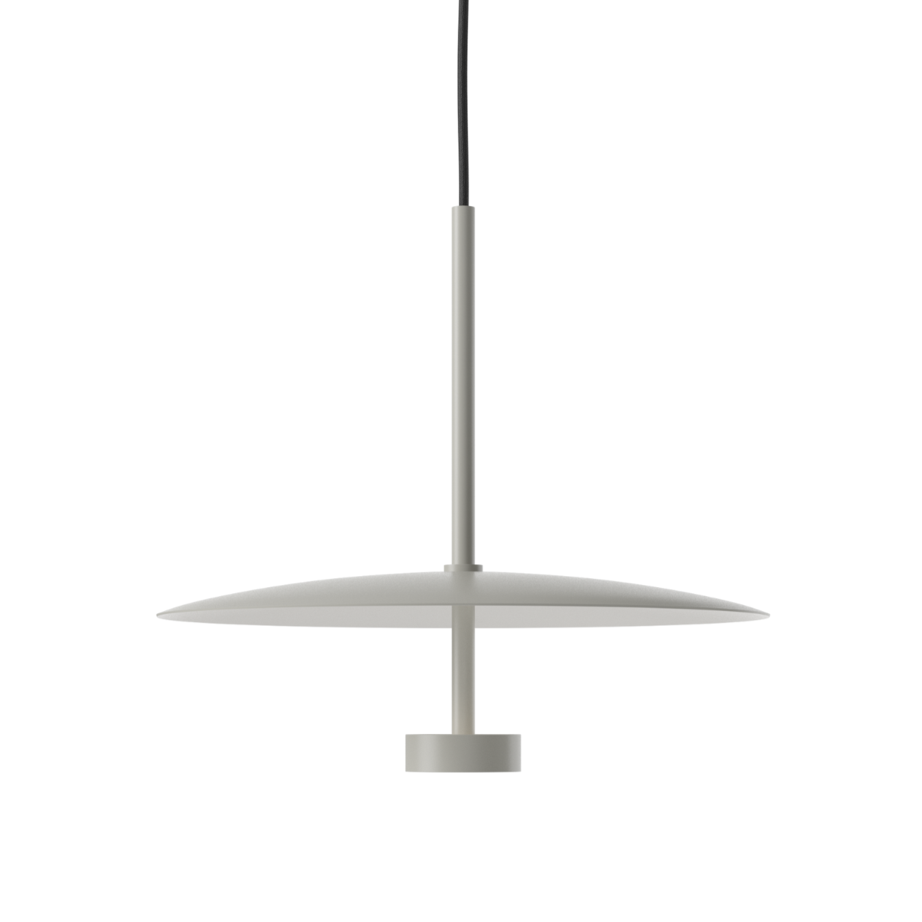 Gray reflection hanging lamp