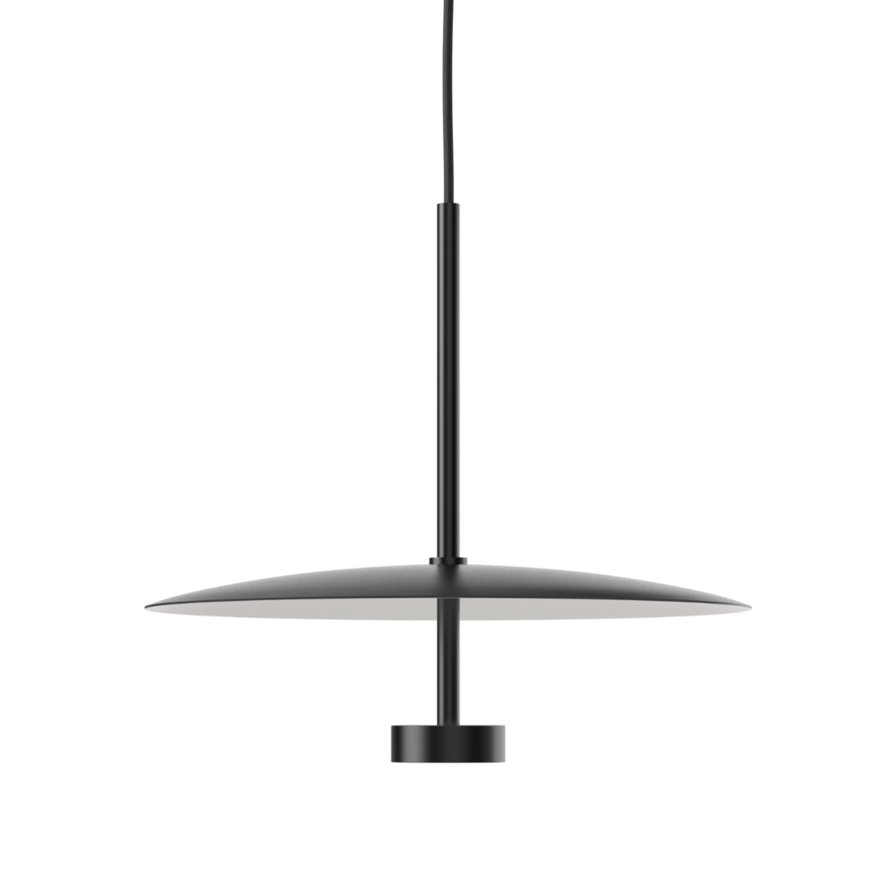 Black reflection hanging lamp