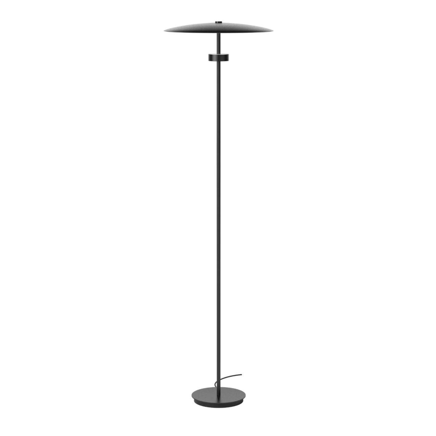 Black reflection floor lamp