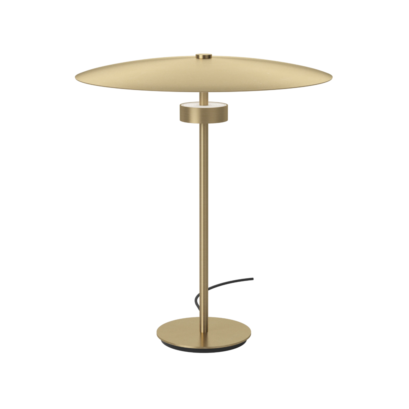 Brass reflection table lamp