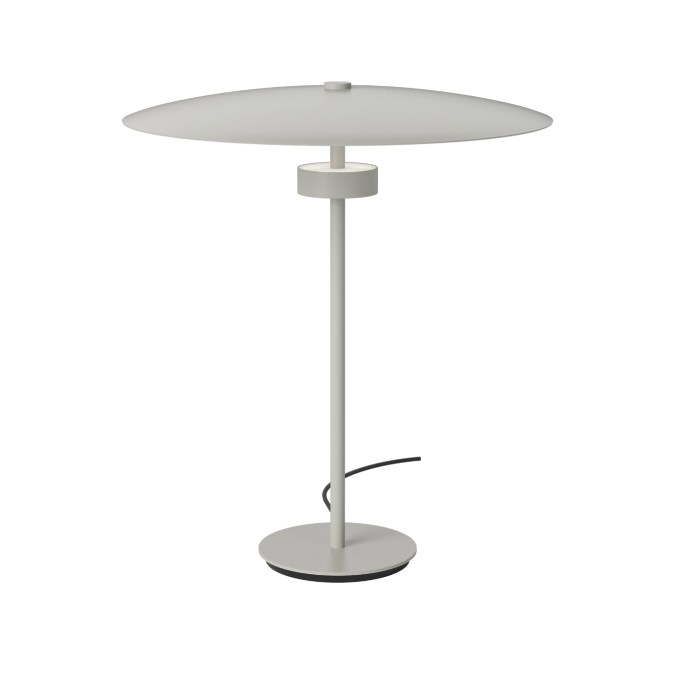 Gray reflection table lamp