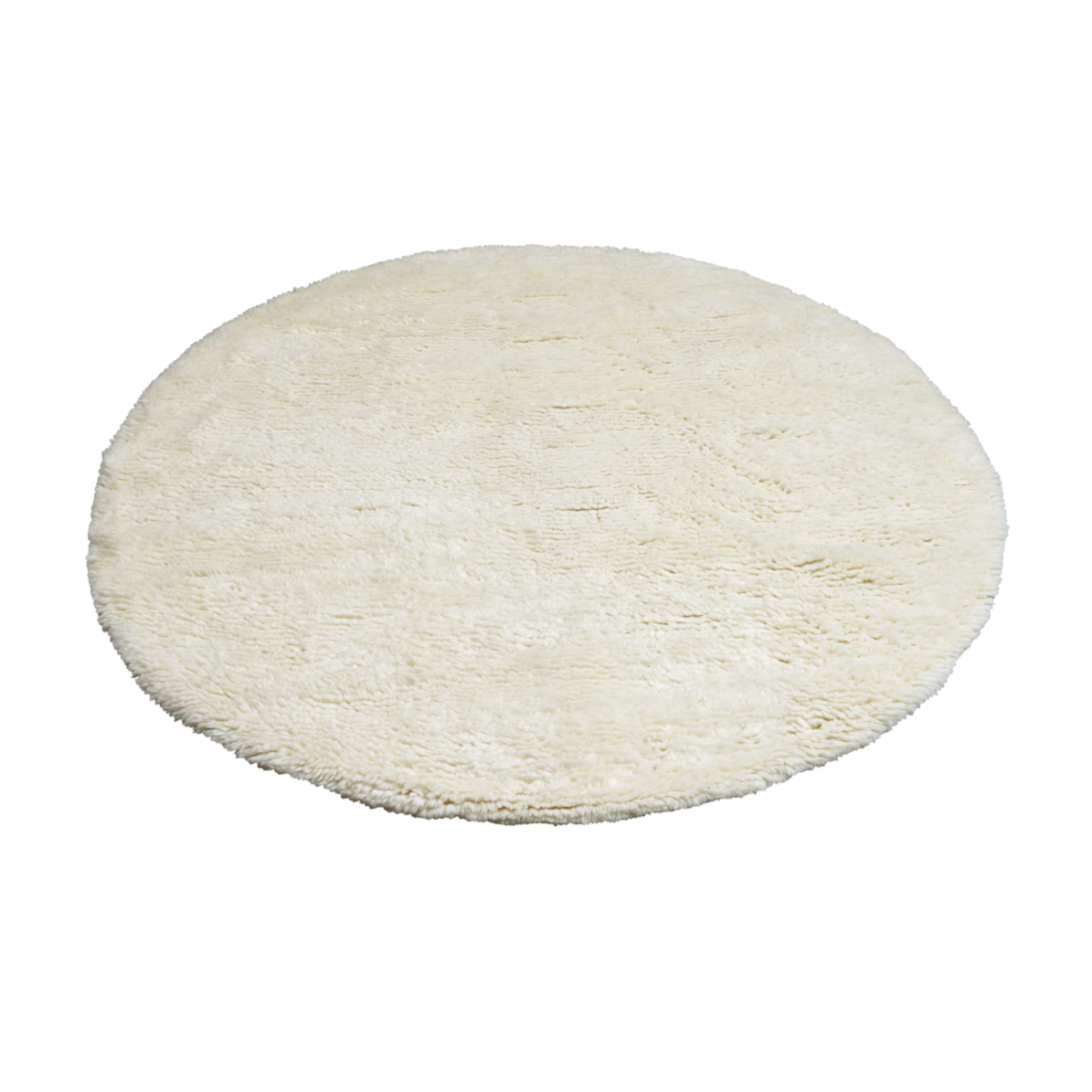 Round rug cream Alve