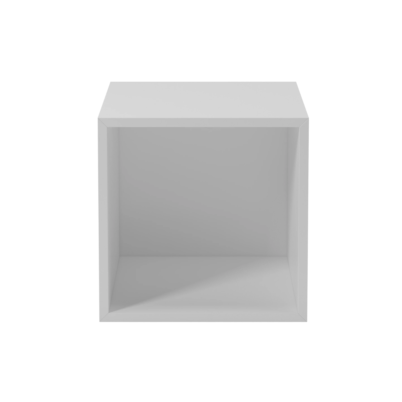 Case shelf - a single white module