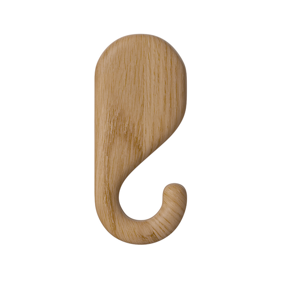 Wall hook Nob oak wood