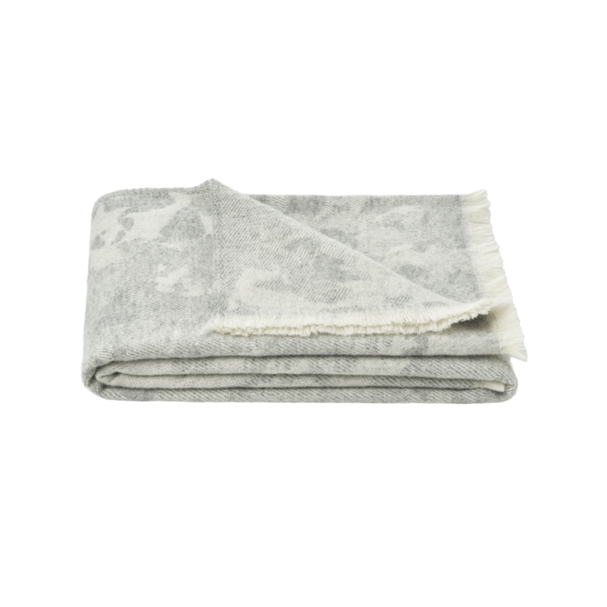 Shore heavy gray bedspread