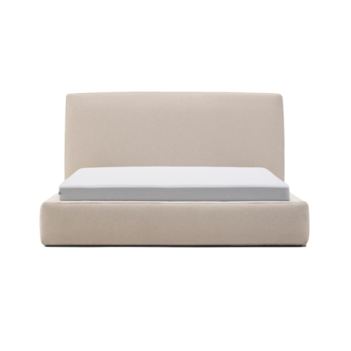 Bed beige block