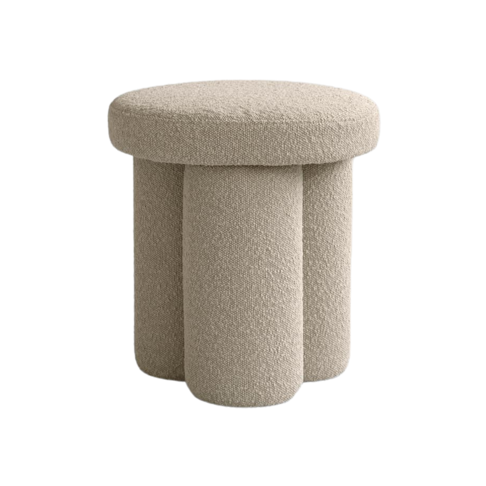 Big Foot Bouclé Sands stool [Klaudia]