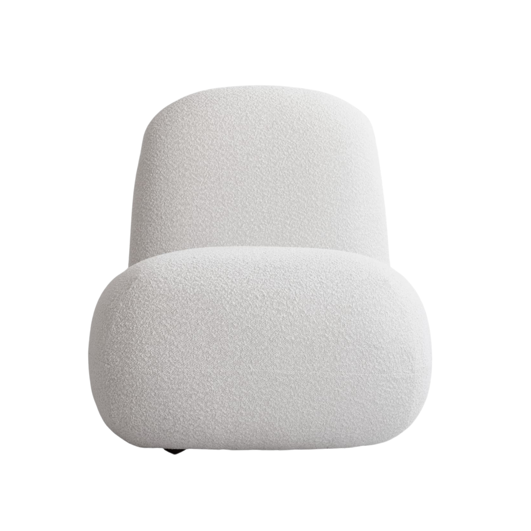TOE Chair Flat Bouclé white [Klaudia]
