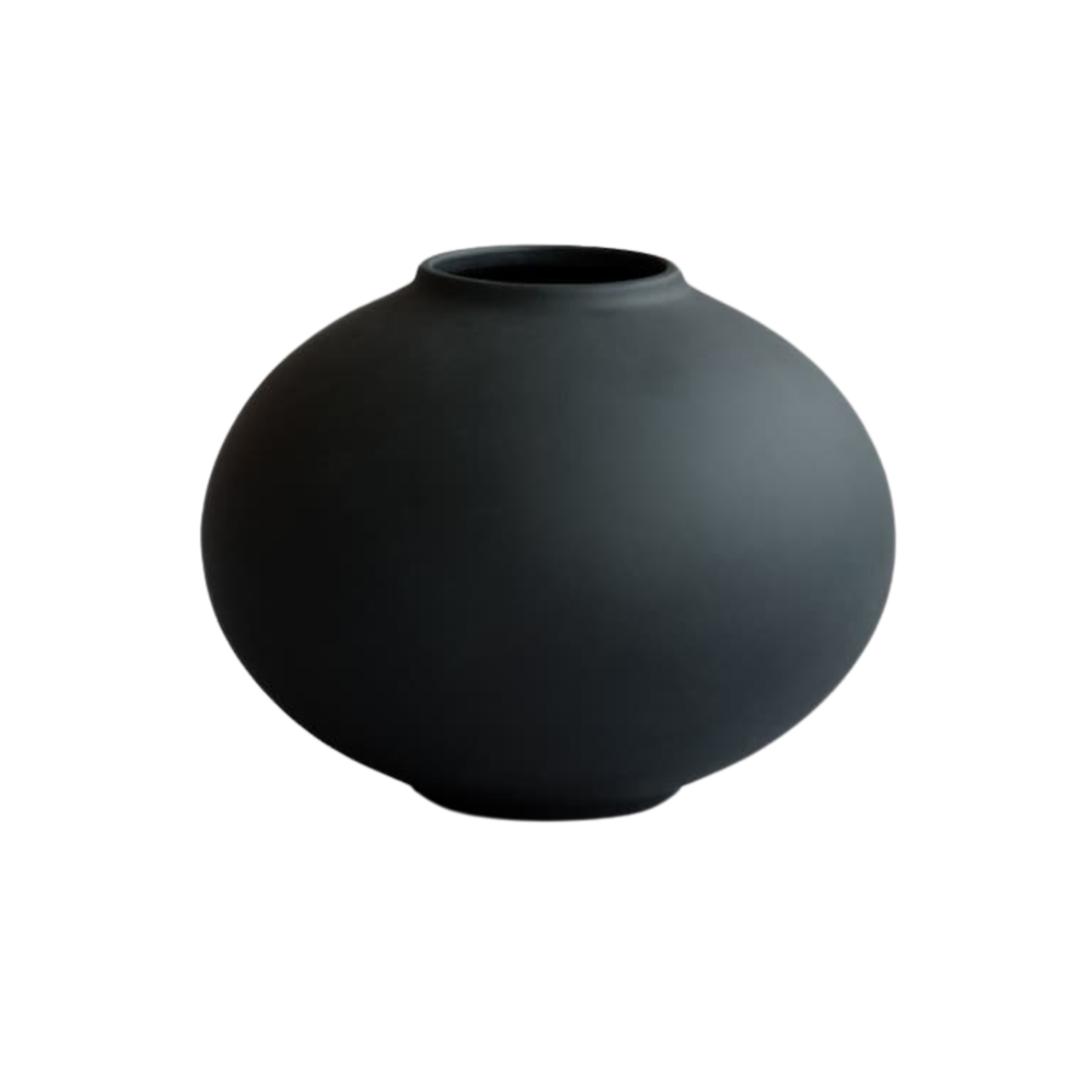 Sunao Fat Black vase [Klaudia]