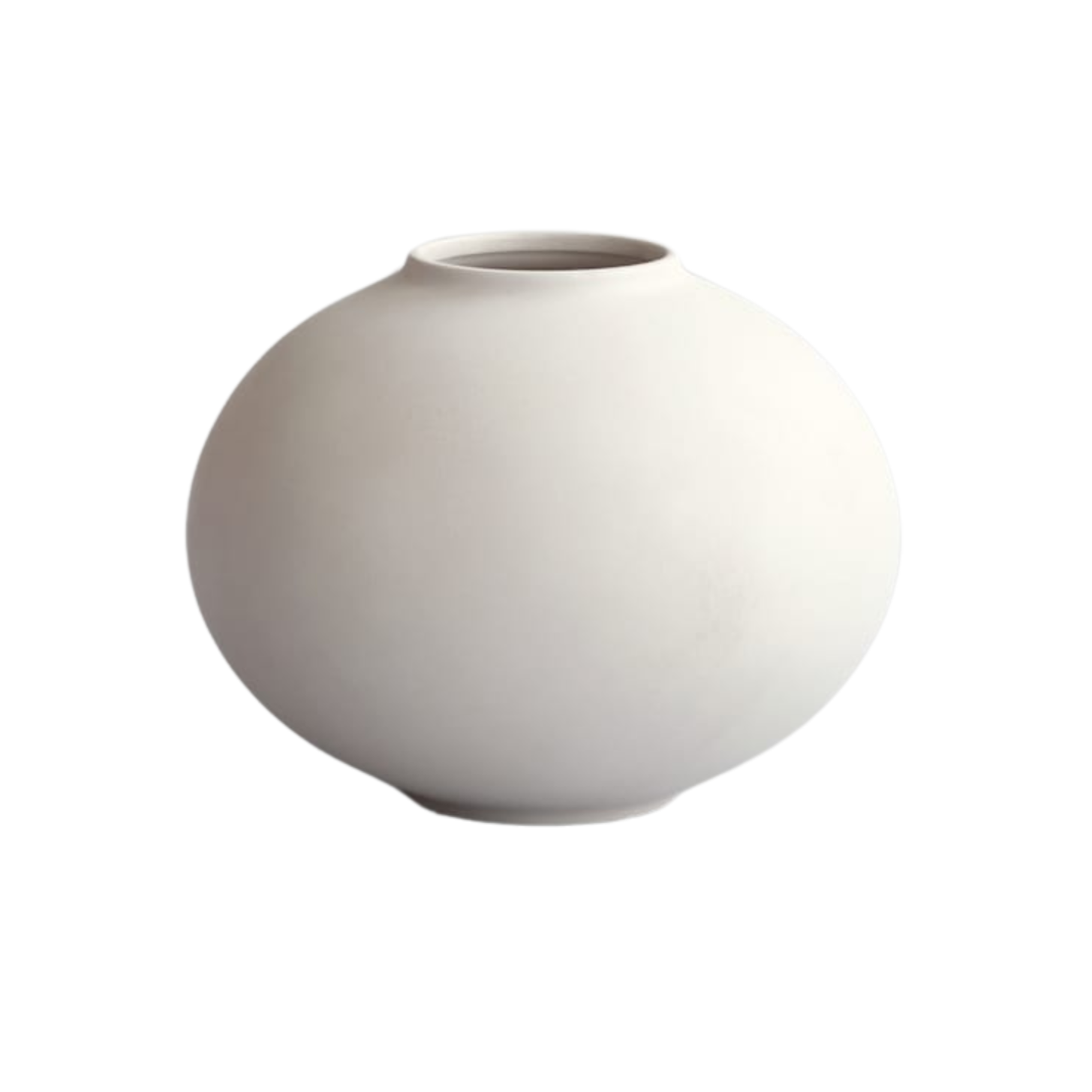 Sunao Fat White vase [Klaudia]