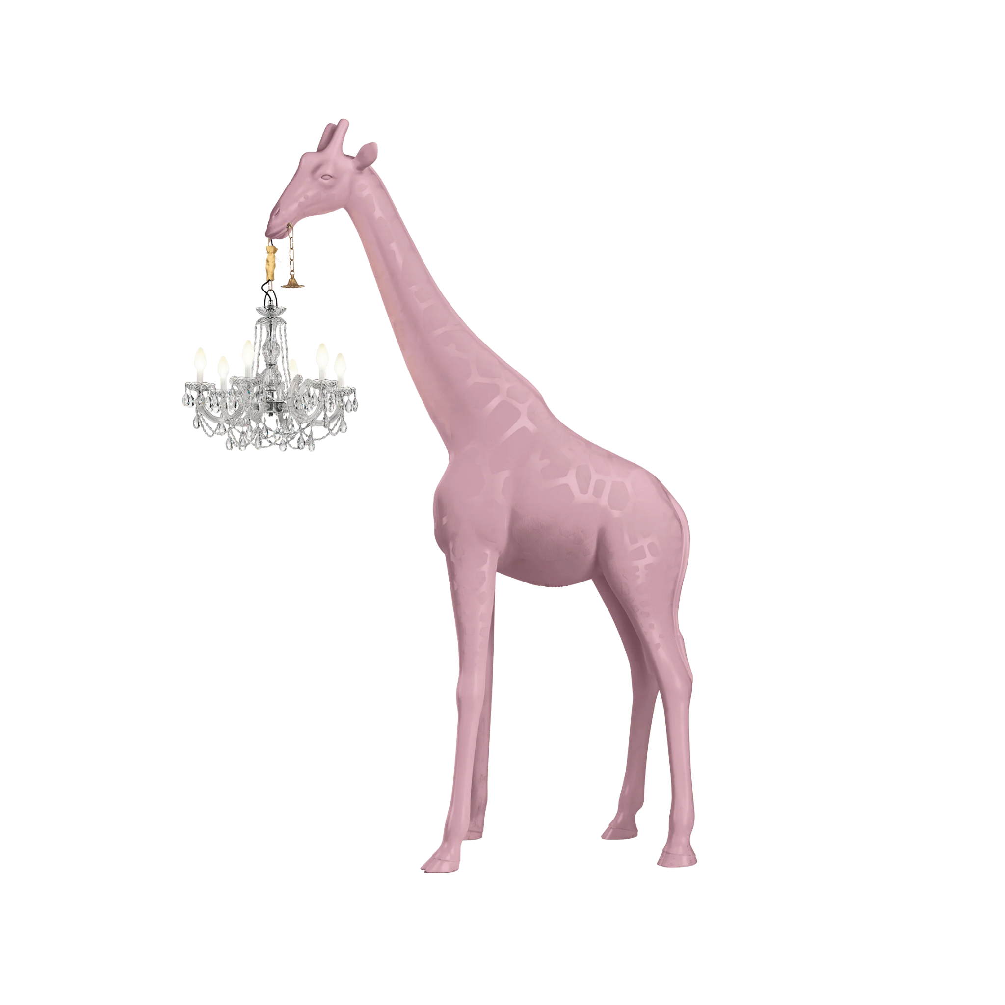 Außenlampe GIRAFFE IN LOVE M rosa