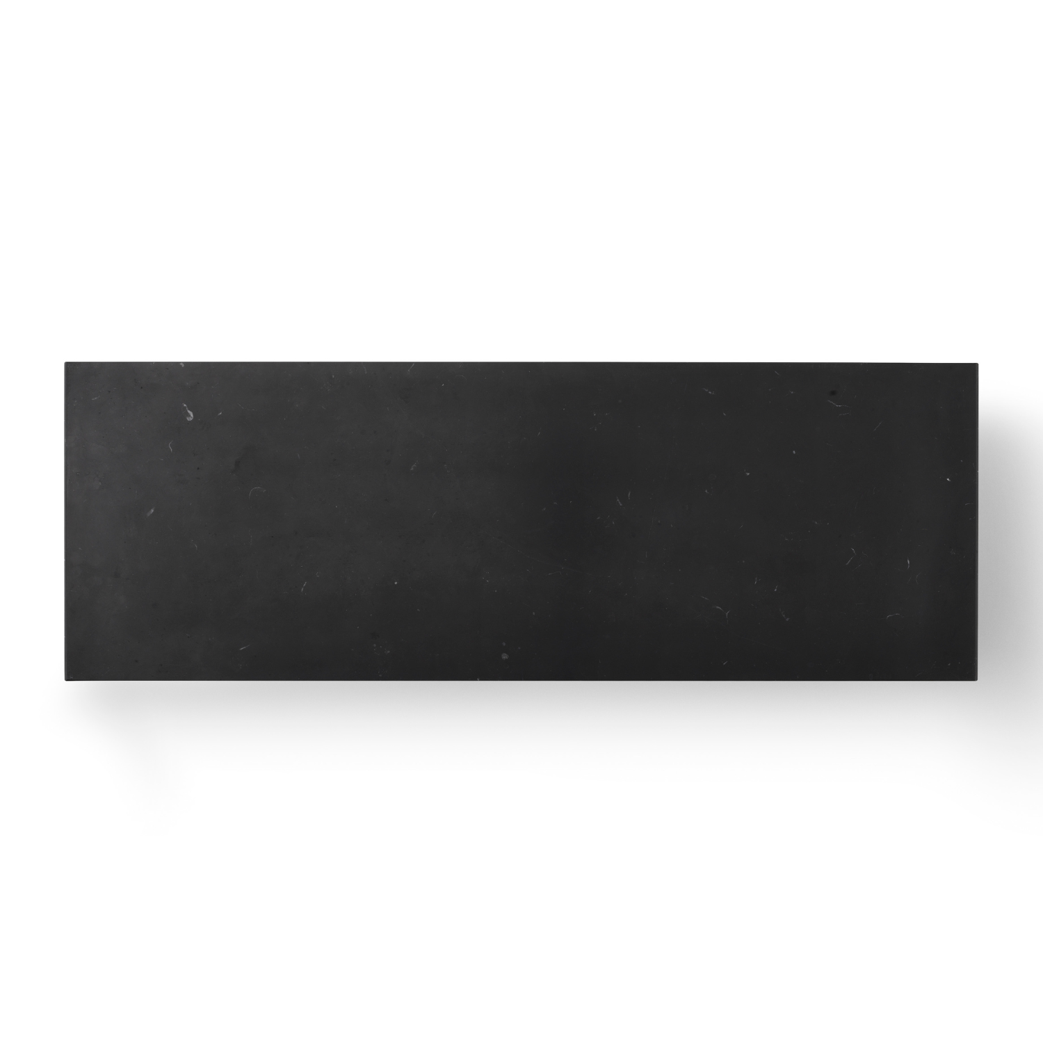 Couchtisch PLINTH BRIDGE schwarzer Marmor