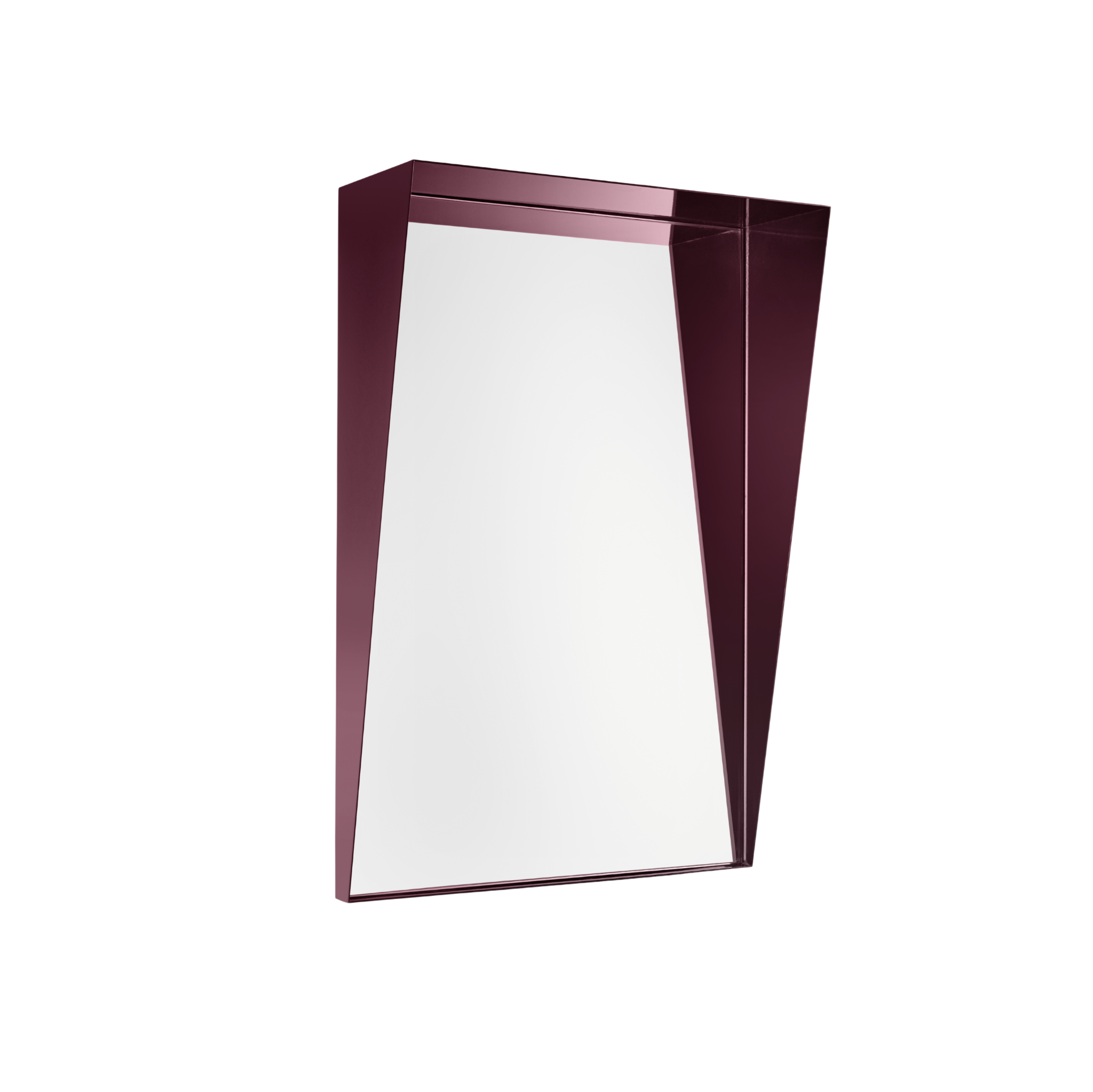 Wandspiegel BEAK lila