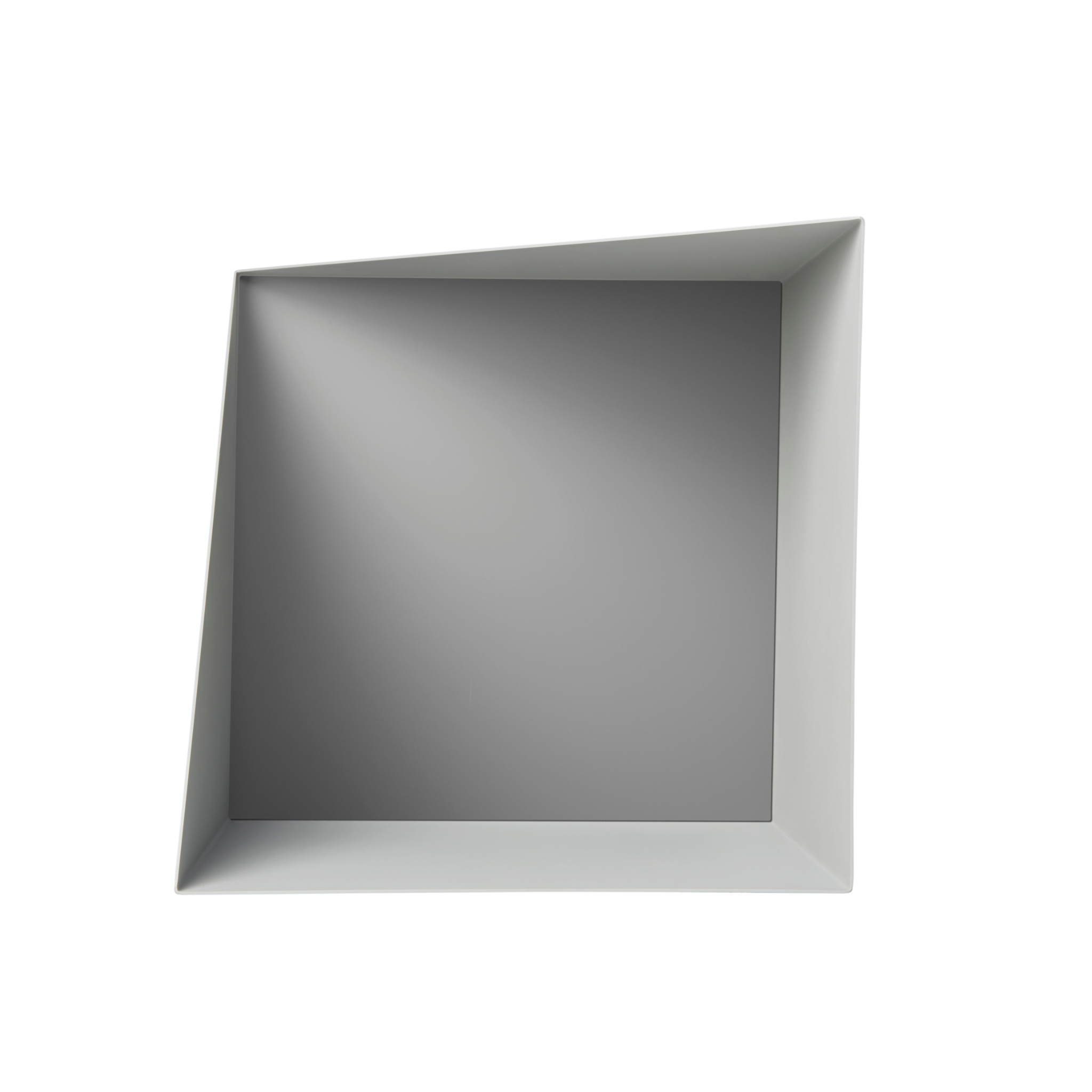 Wandregal WALL BOX grau