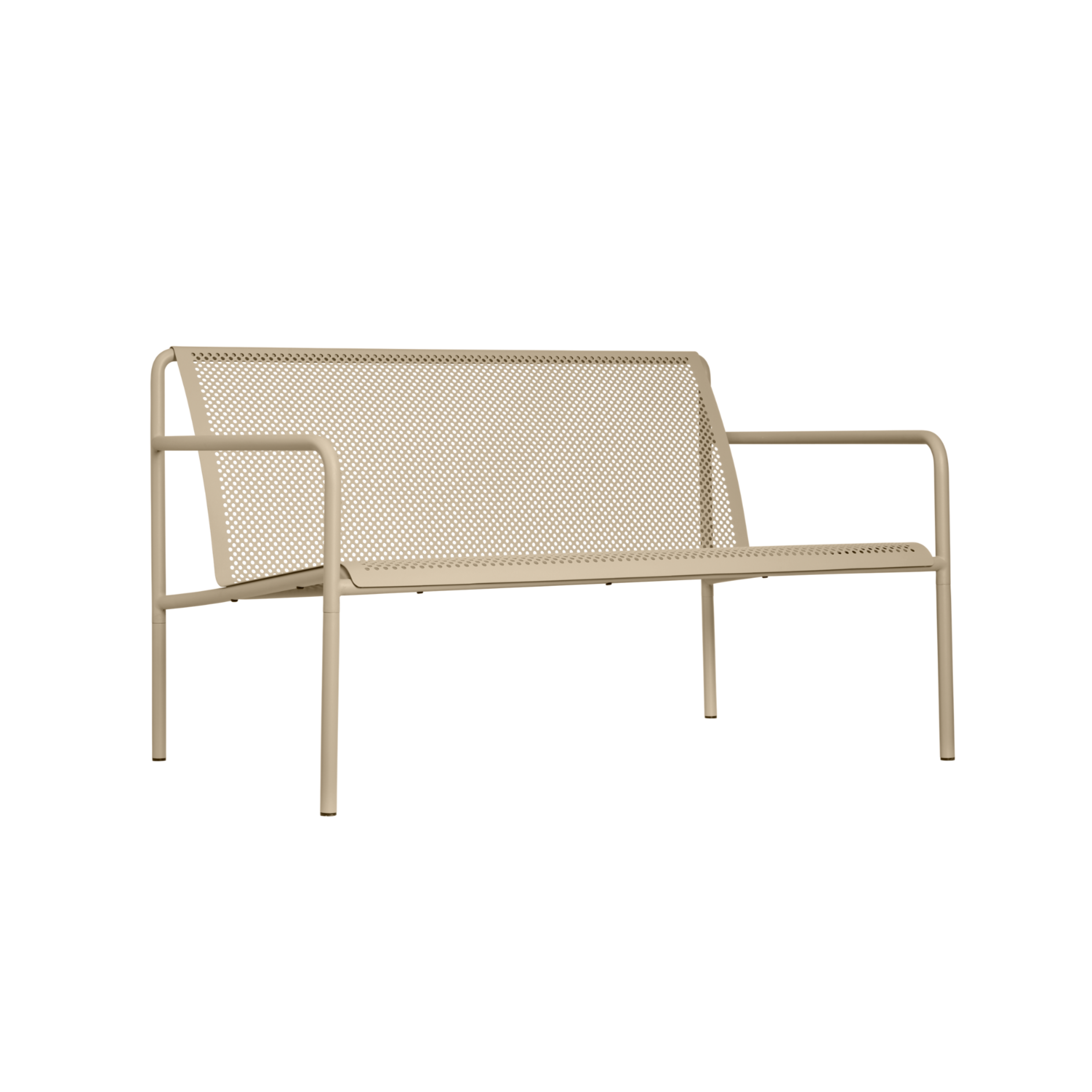 Sofa ogrodowa 2-osobowa DAPPLE beżowy