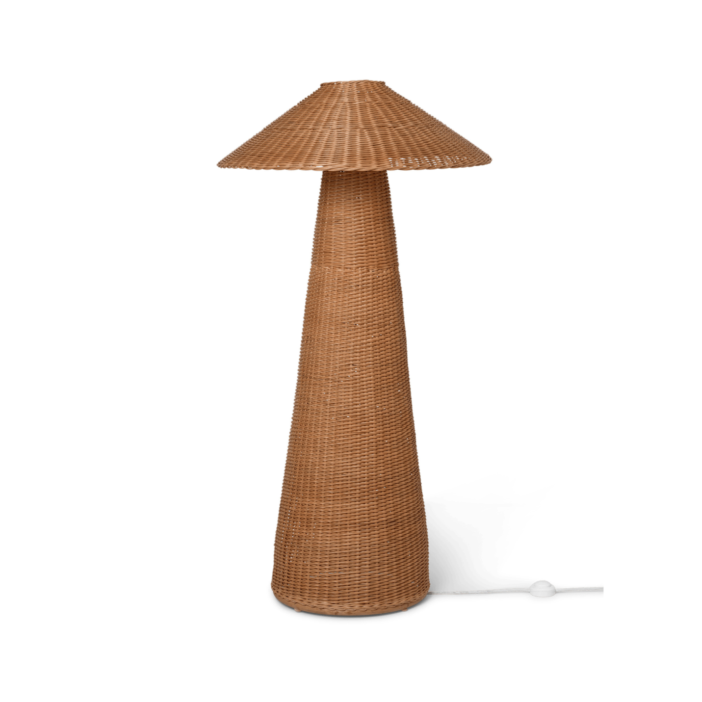 Dou Rattan floor lamp