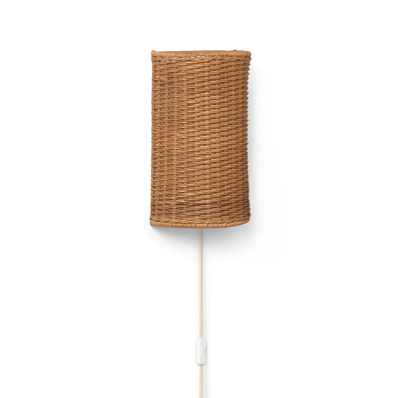 Dou Rattan wall lampshade