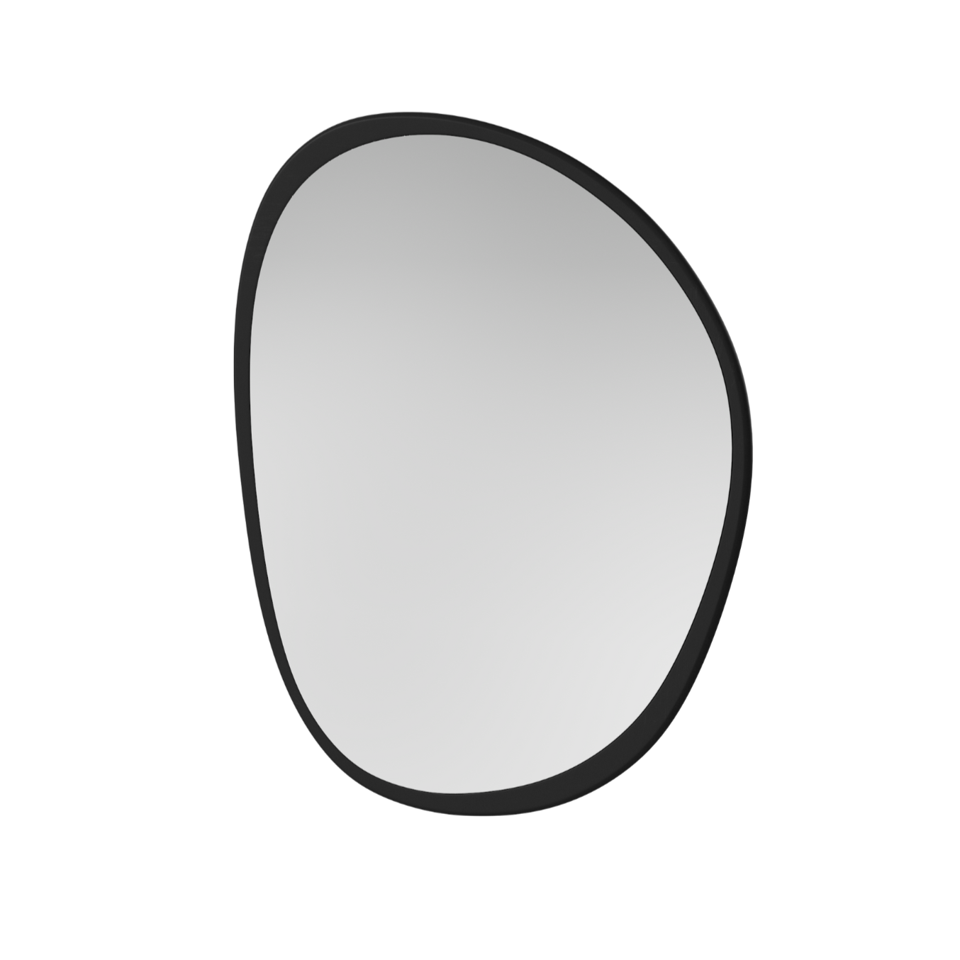 Elope mirror of black oak wood