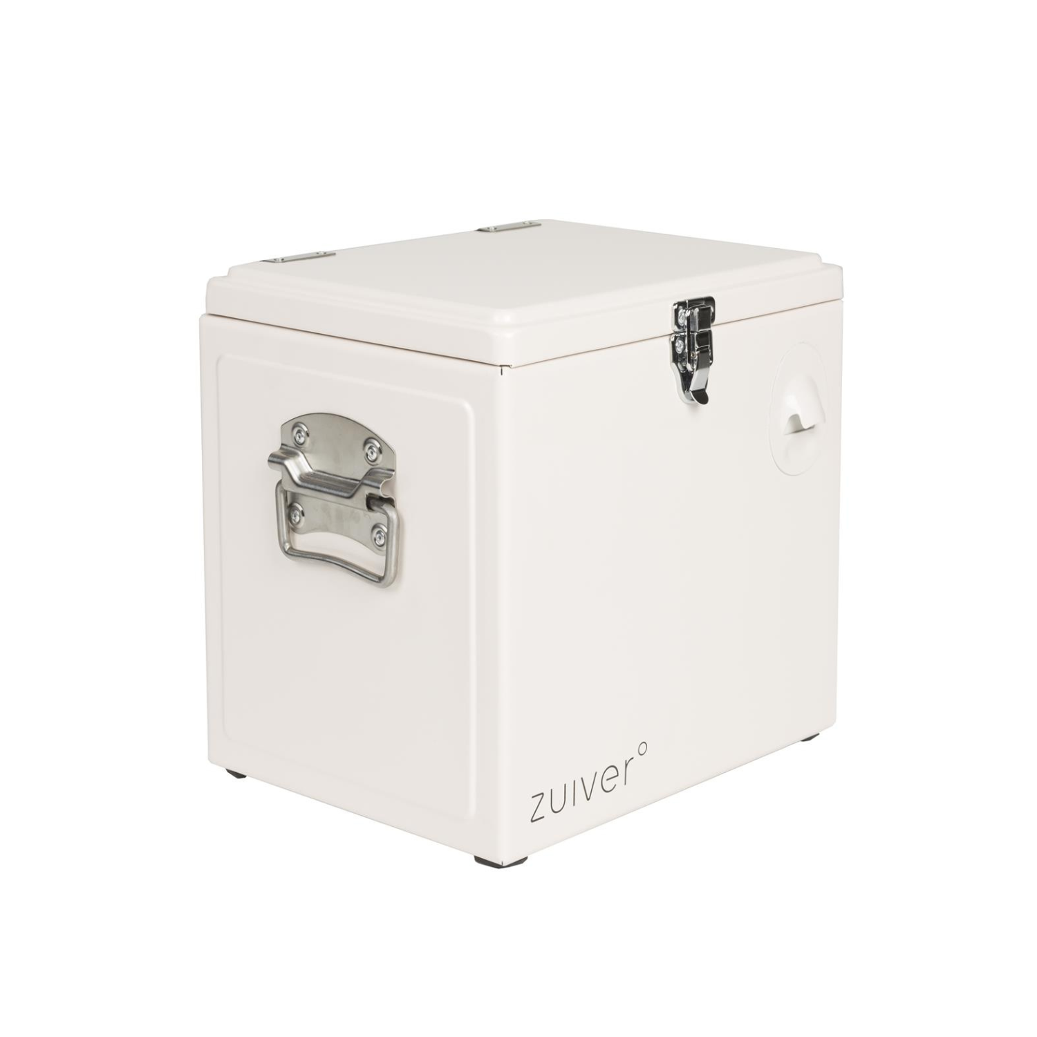 BE CUTE white portable fridge