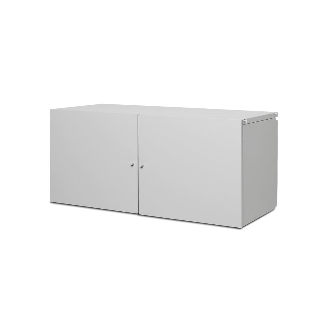 Modular cabinet Punctual light gray