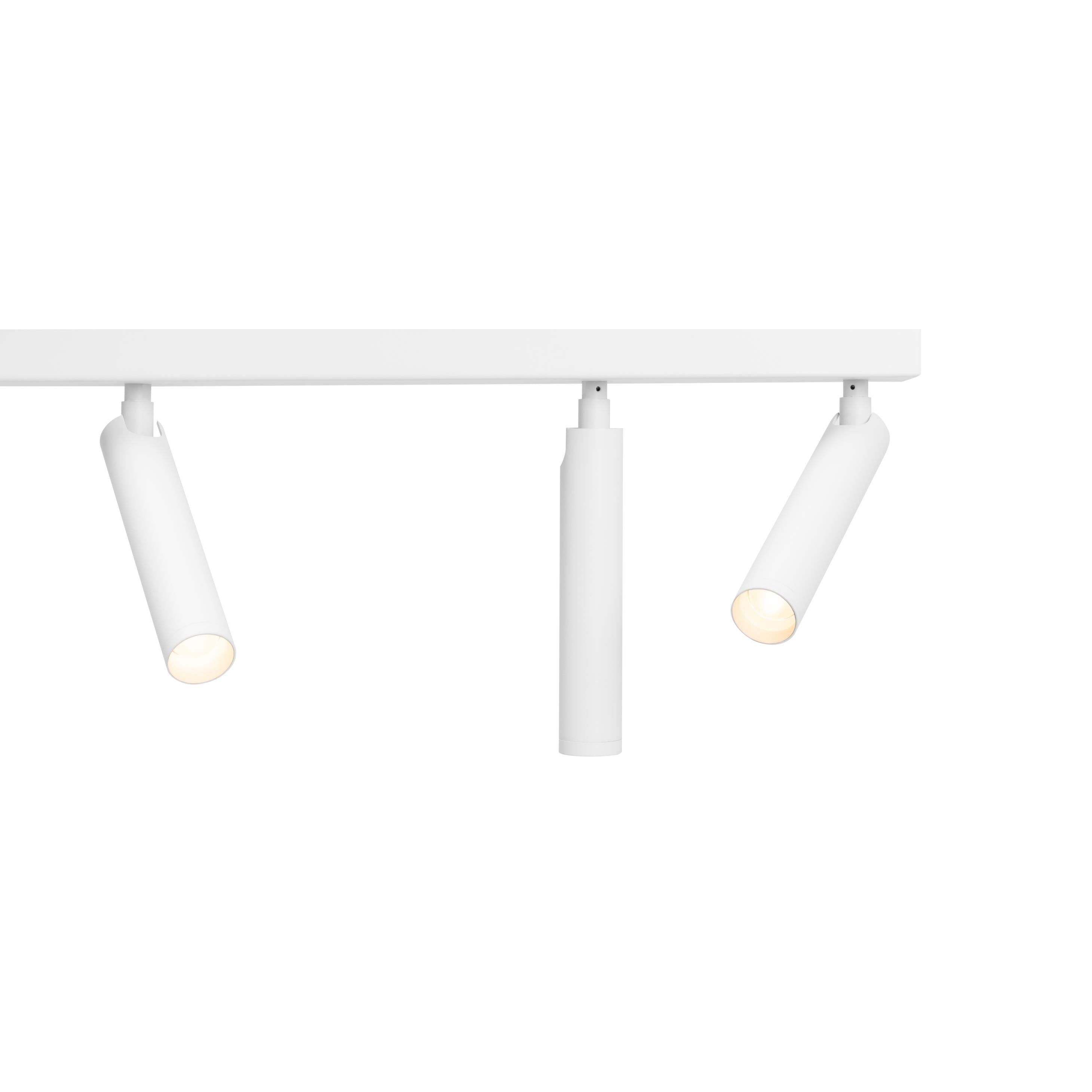 ROLL 6 White Ceiling Lamp
