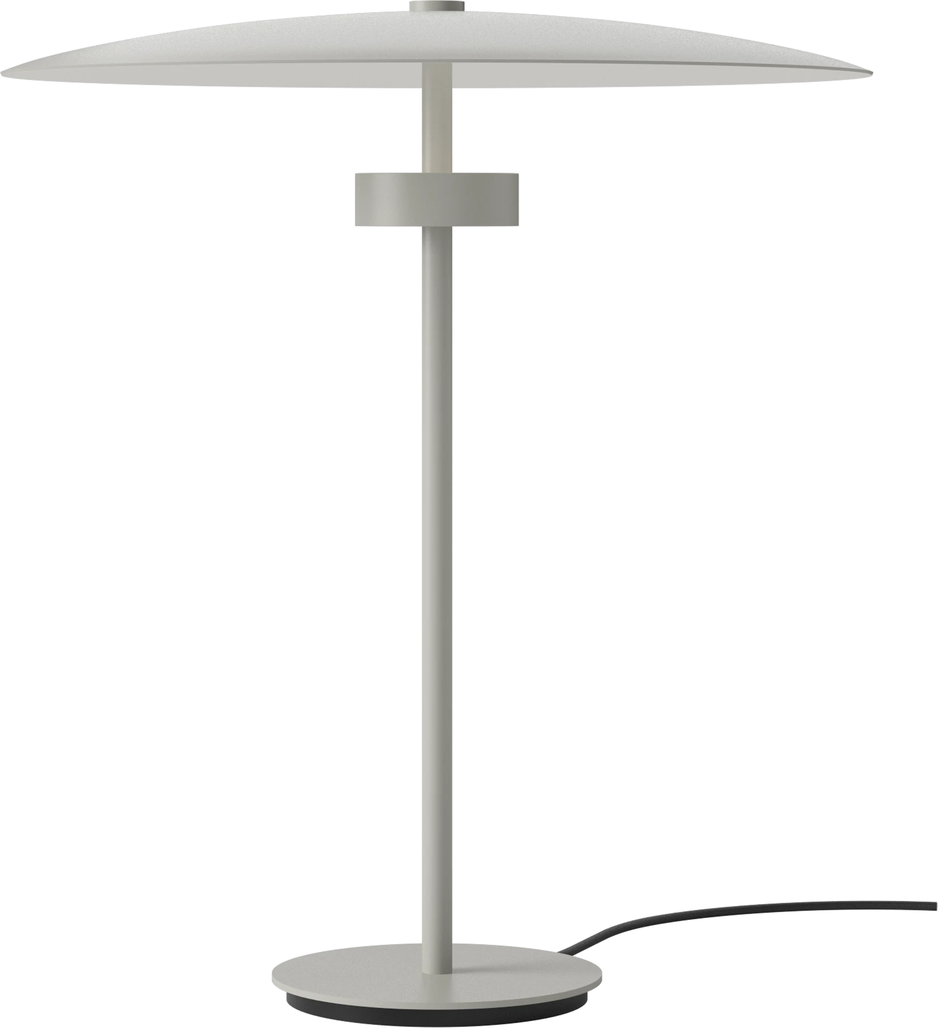 Gray reflection table lamp