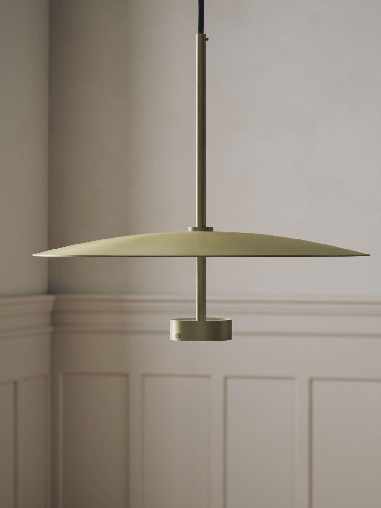 Brass reflection hanging lamp