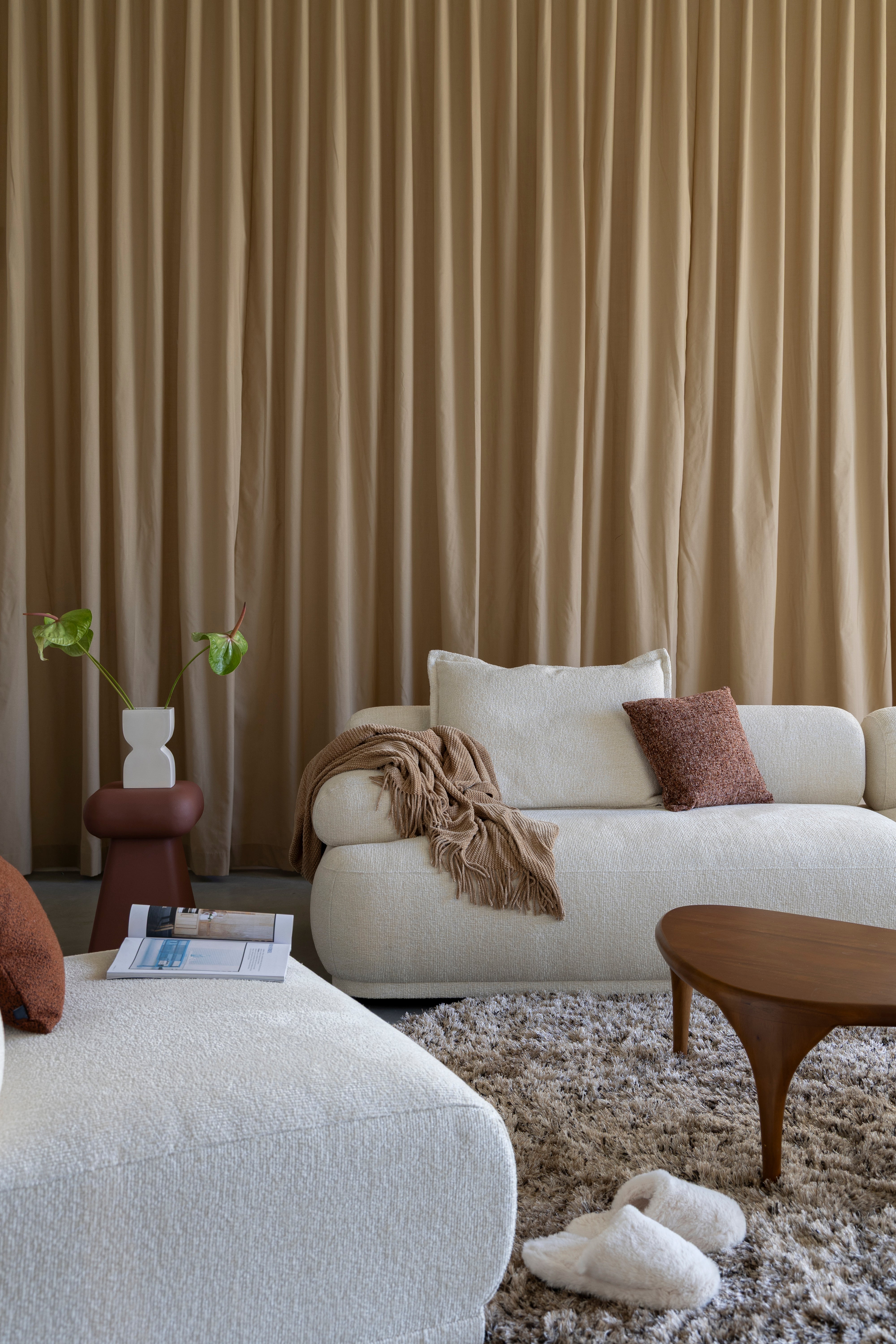 3-Seater Sofa REMBRANDT in Beige