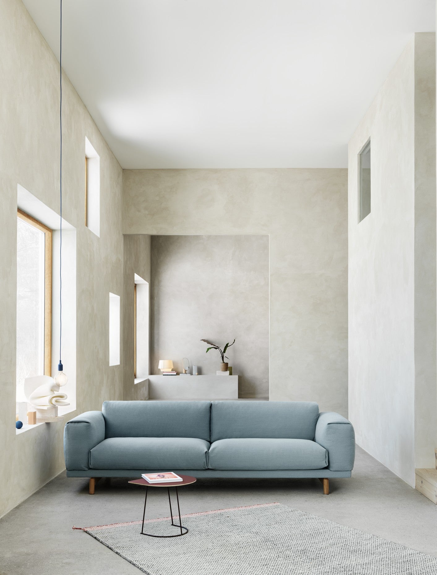 Upholstered 3-Seater Sofa REST