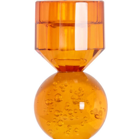 Glasleuchter RAYLAN orange