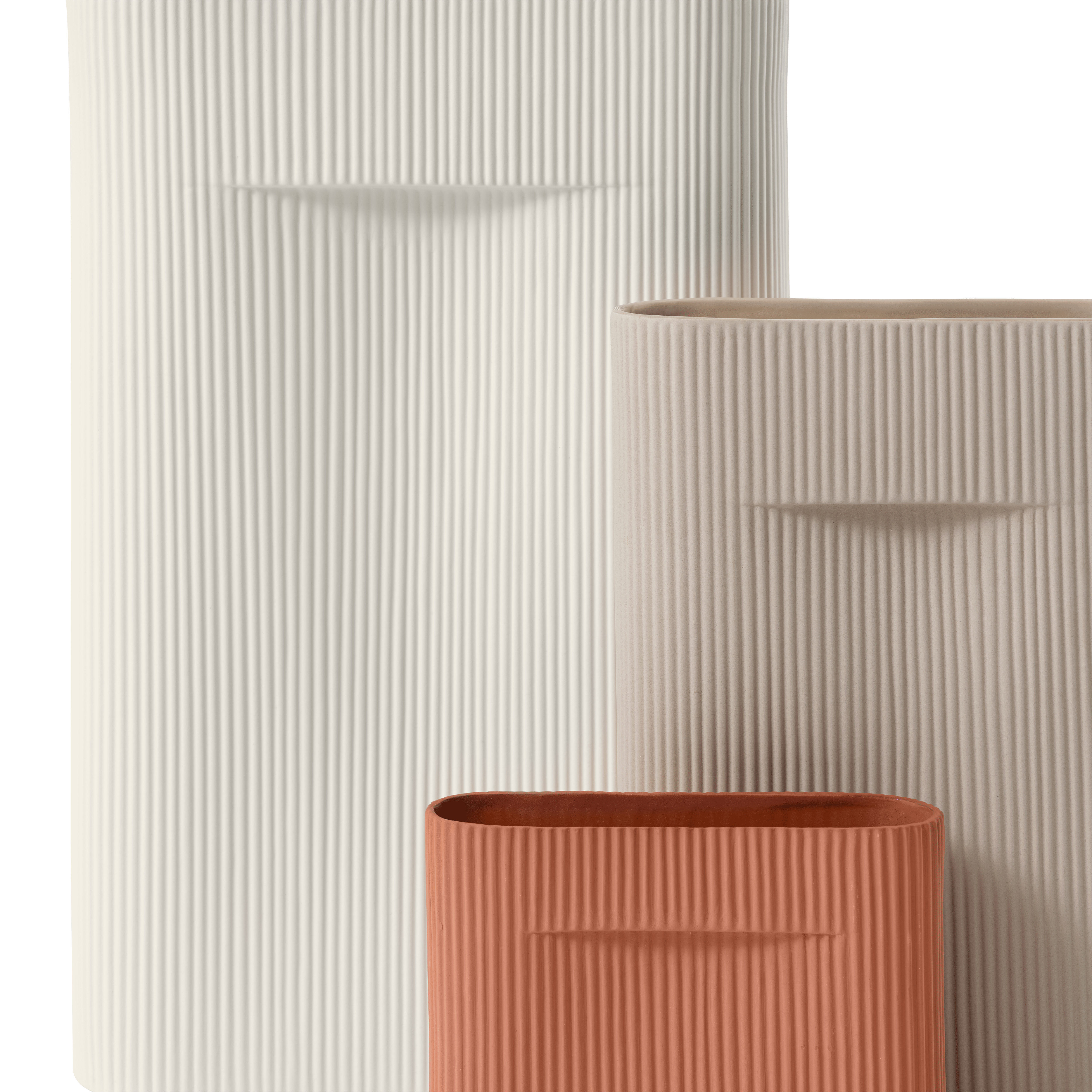 RIDGE Terracotta Vase