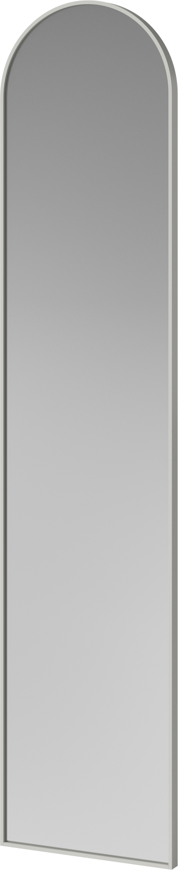 Ripple mirror with a gray frame