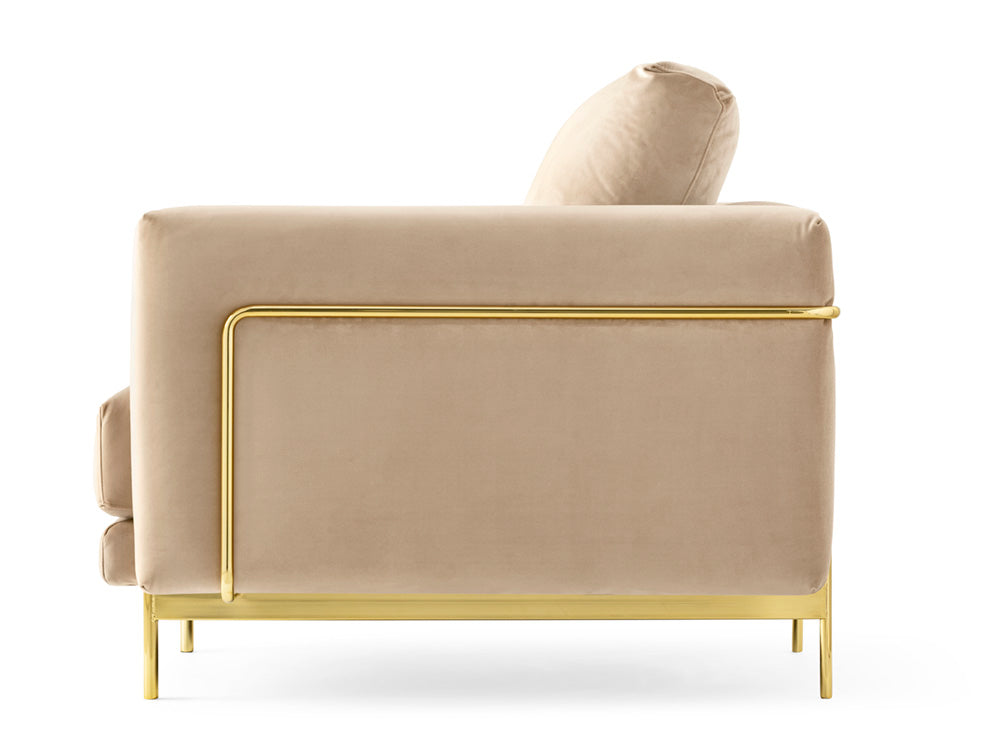 Upholstered 3-Seater Sofa ROD