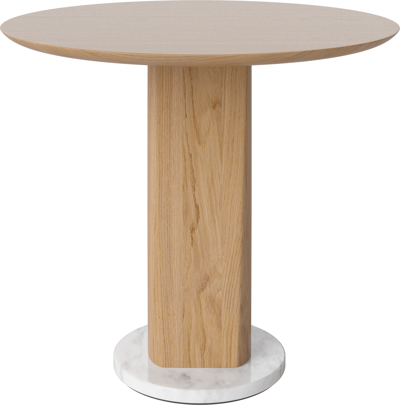 Coffee table root oak wood