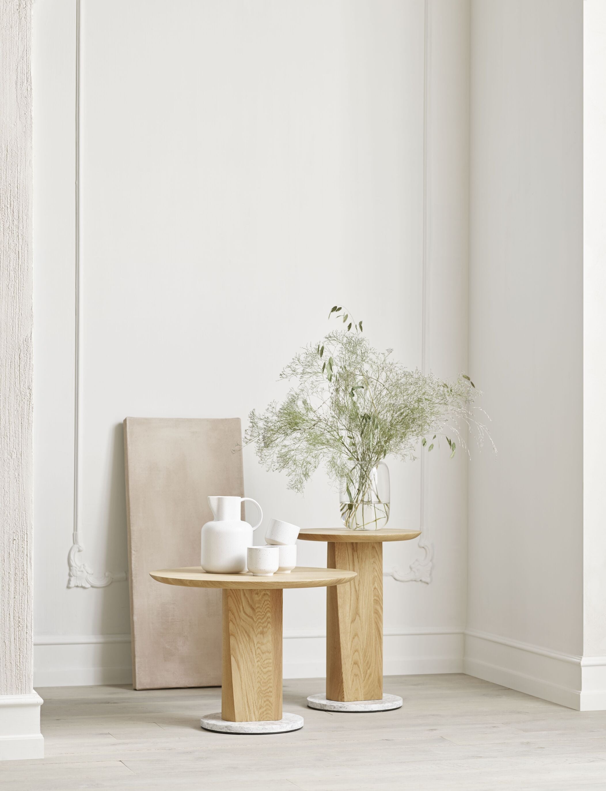 Coffee table root oak wood