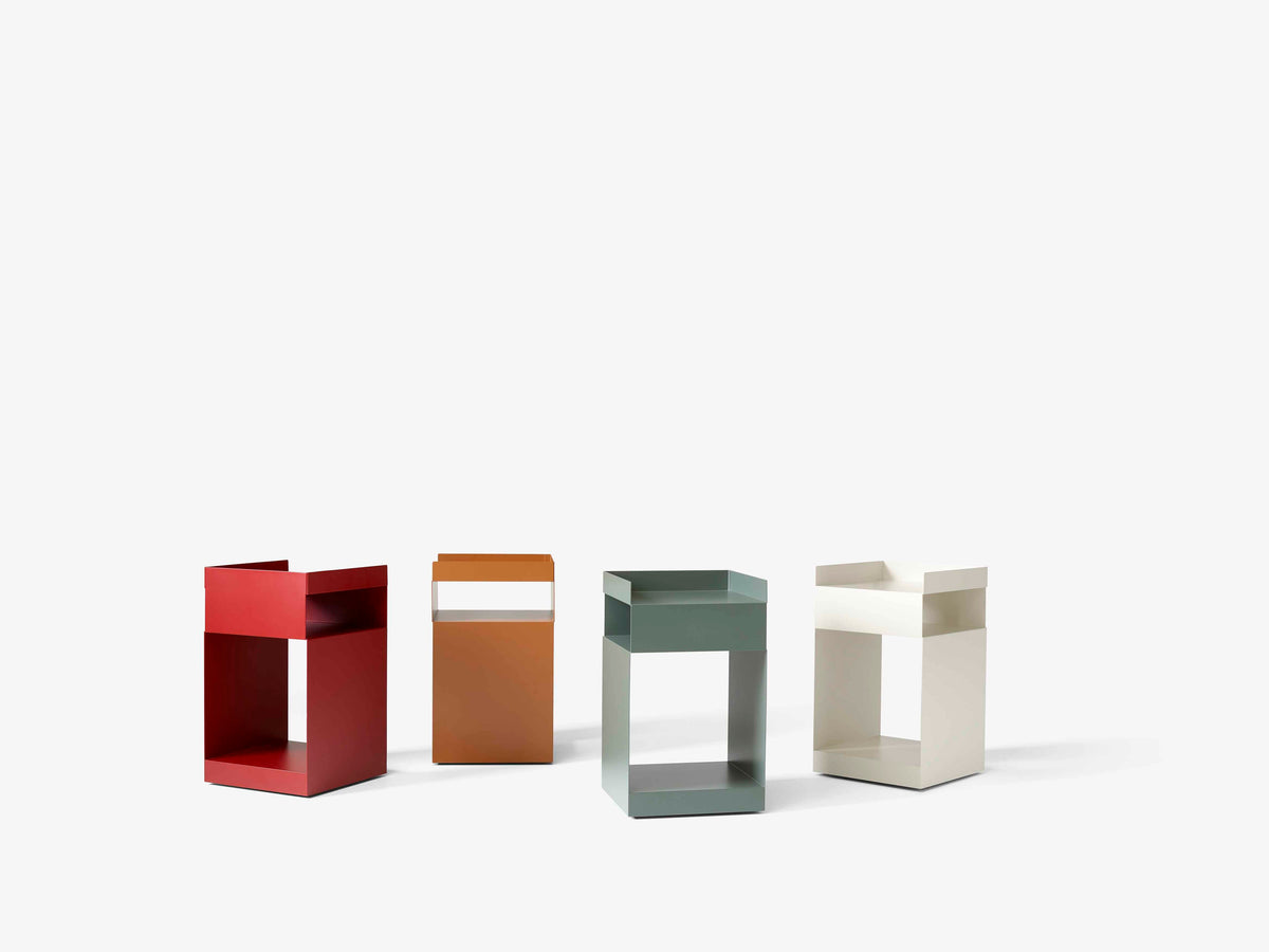 Rotate SC73 Rolling Cabinet, Wine Red
