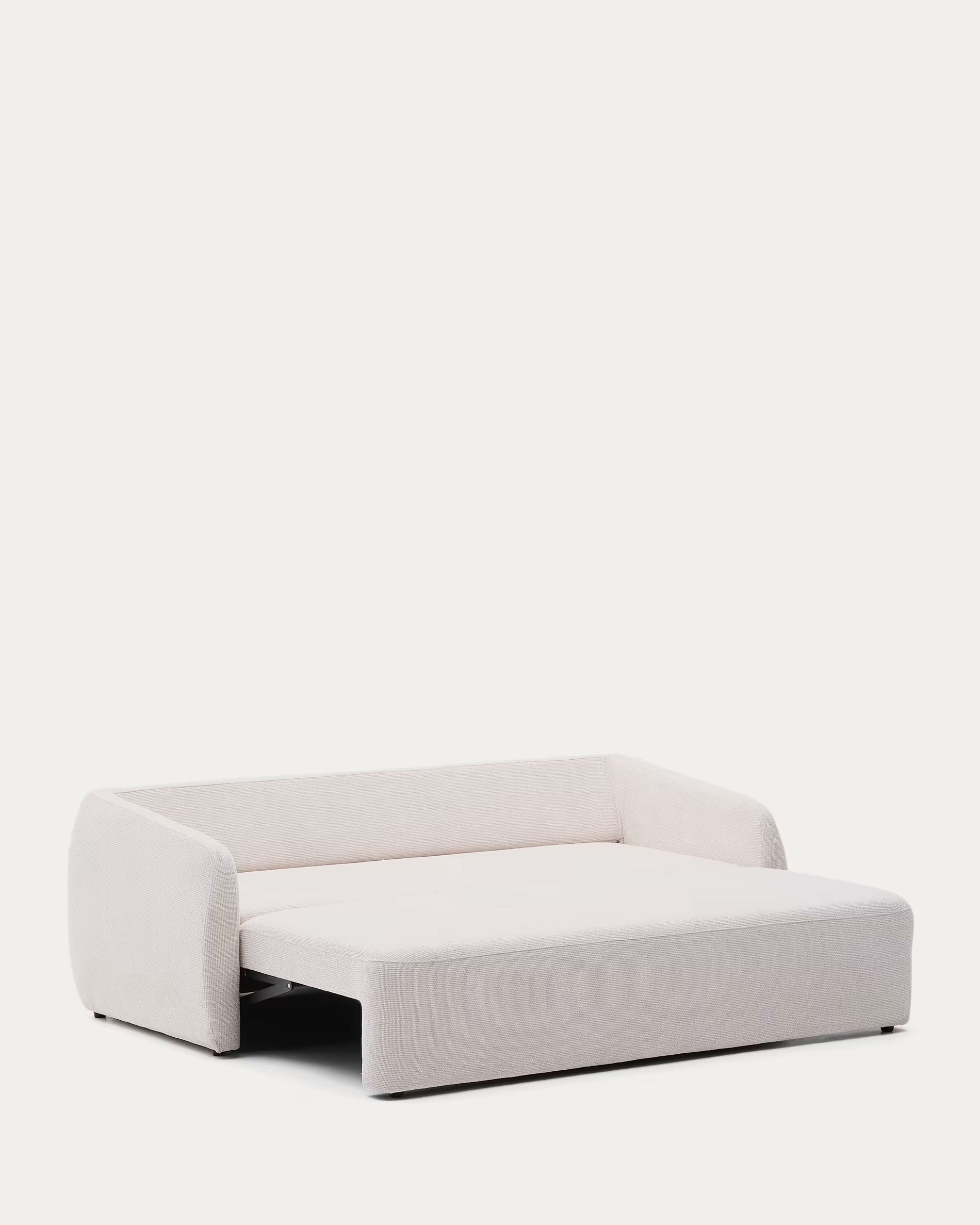 Folding sofa of 3-person Écru laira