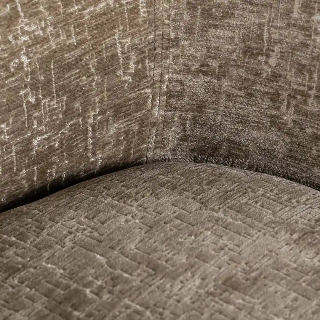 Barhocker AVANTI braun mit schwarzem Fuß