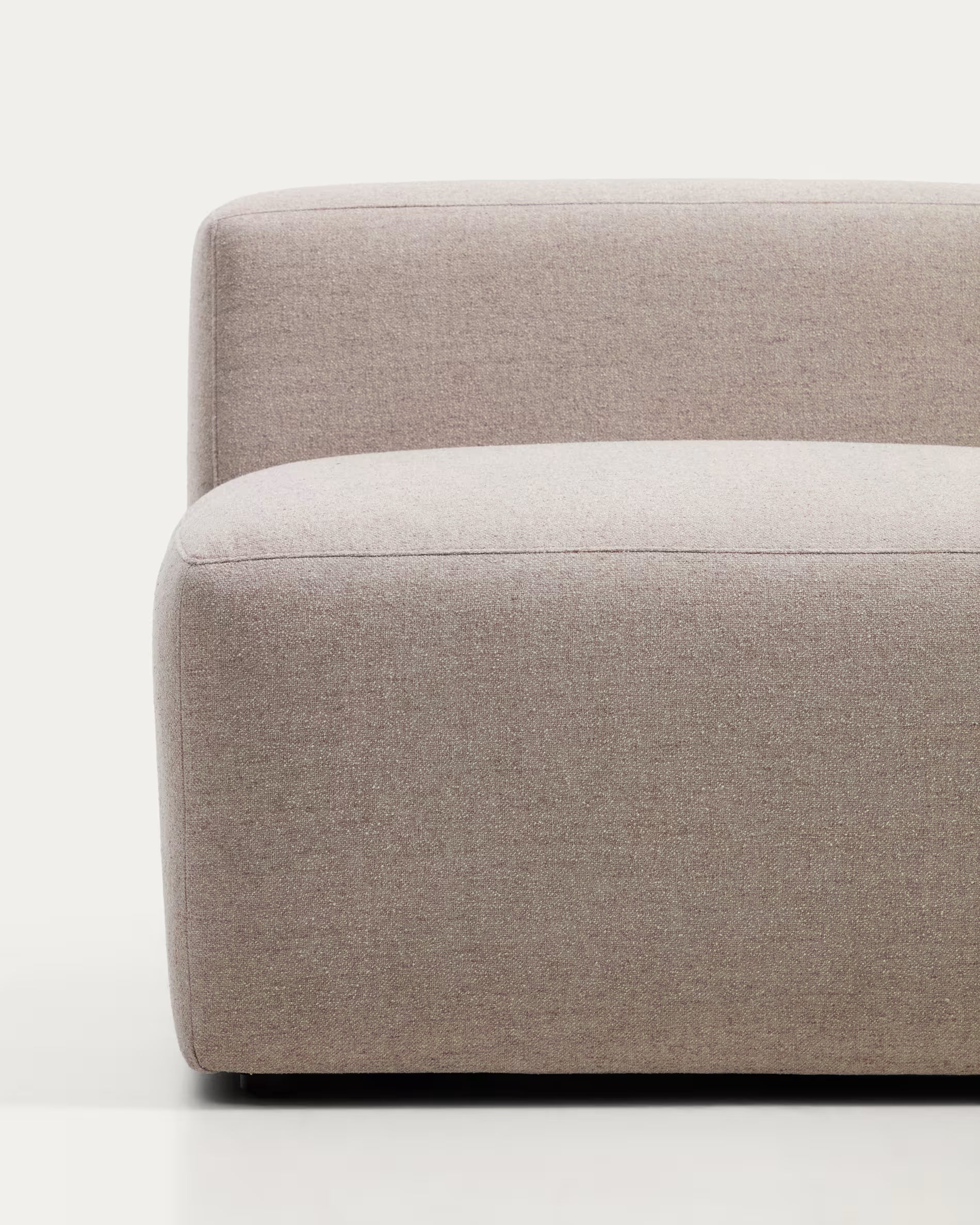 Sofa 3-osobowa prawostronna BLOK beżowy szenil