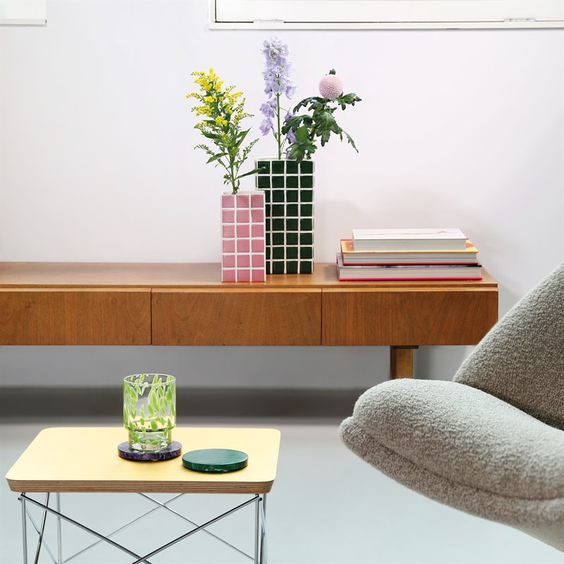 TILE vase pink