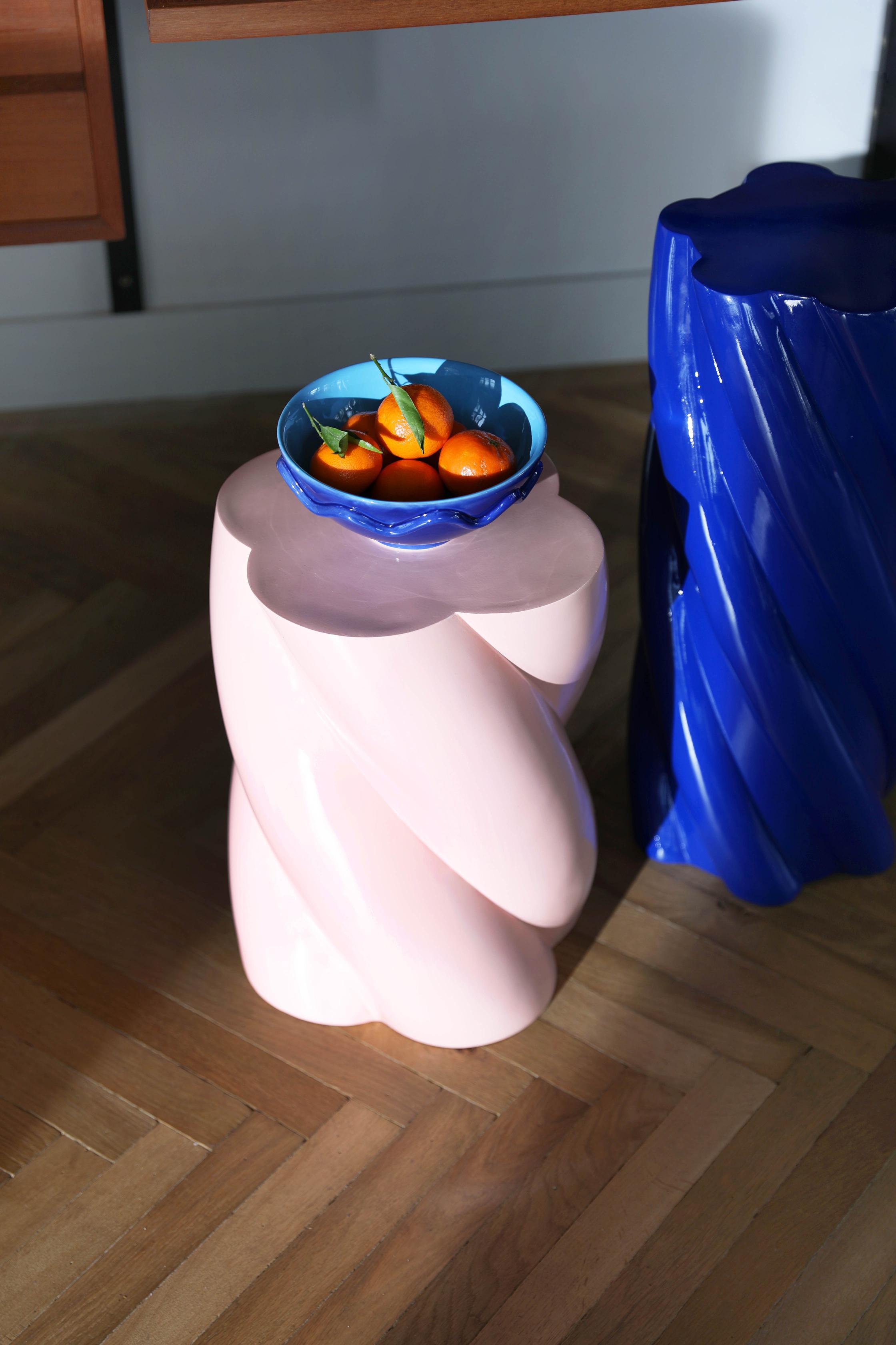 MARSHMALLOW Side Table Light Pink