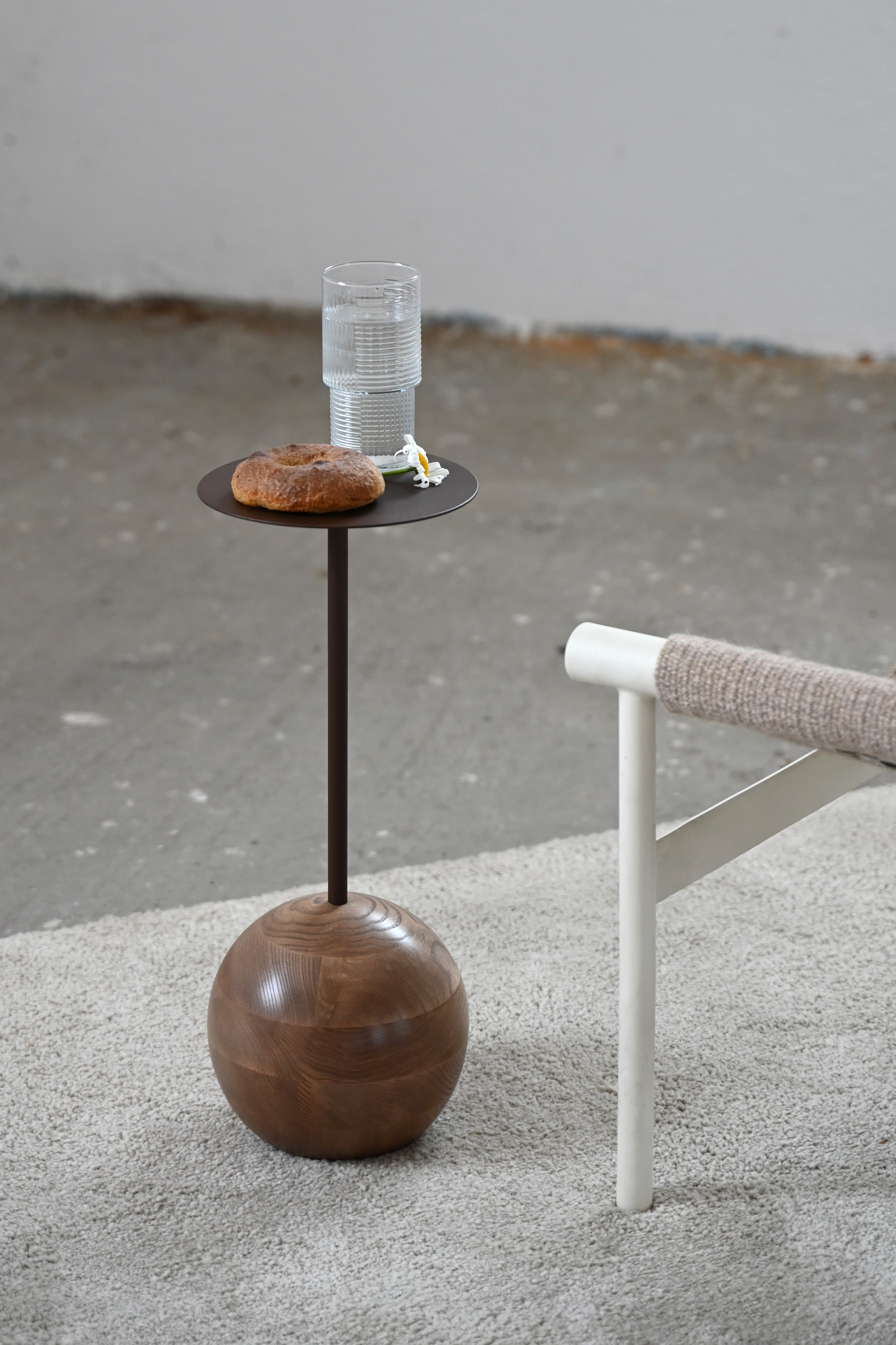 MINI SU Coffee Table in Wood and Steel